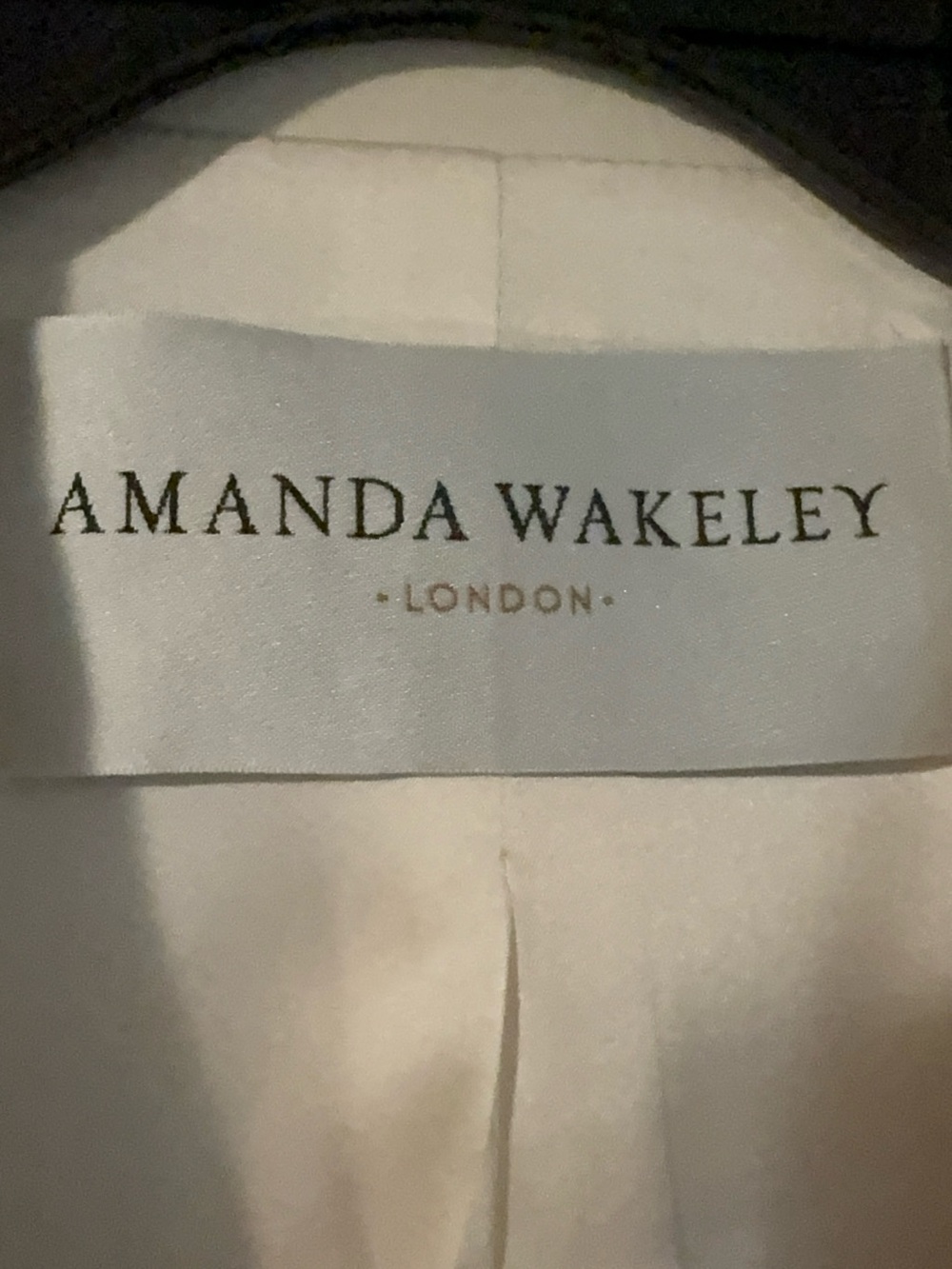 NWOT Amanda Wakeley Cream ‘Crombie’ Coat ASO Meghan Markle - Picture 5 of 15